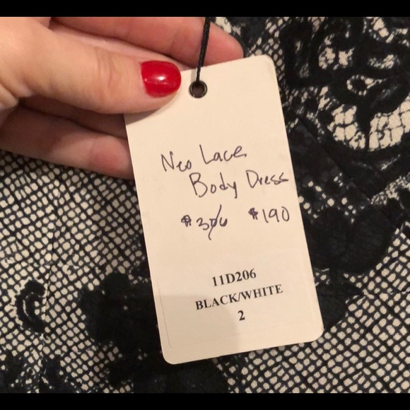 NWT Yoana Baraschi neo lace body dress size 2 $306 - Picture 5 of 5